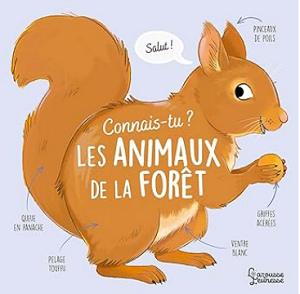 connais tu les animaux de la foret