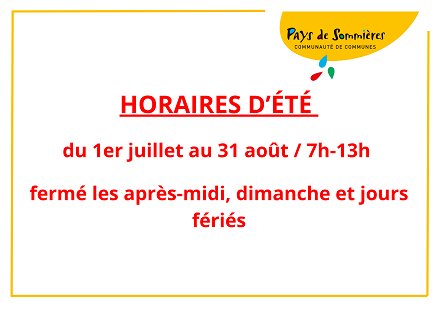 déchetterie été
