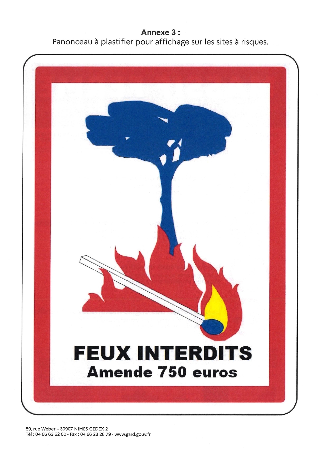 feux interdits