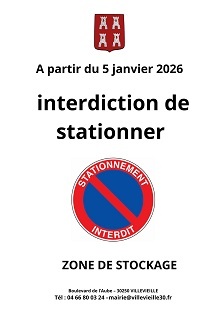 Interdiction DE STATIONNER