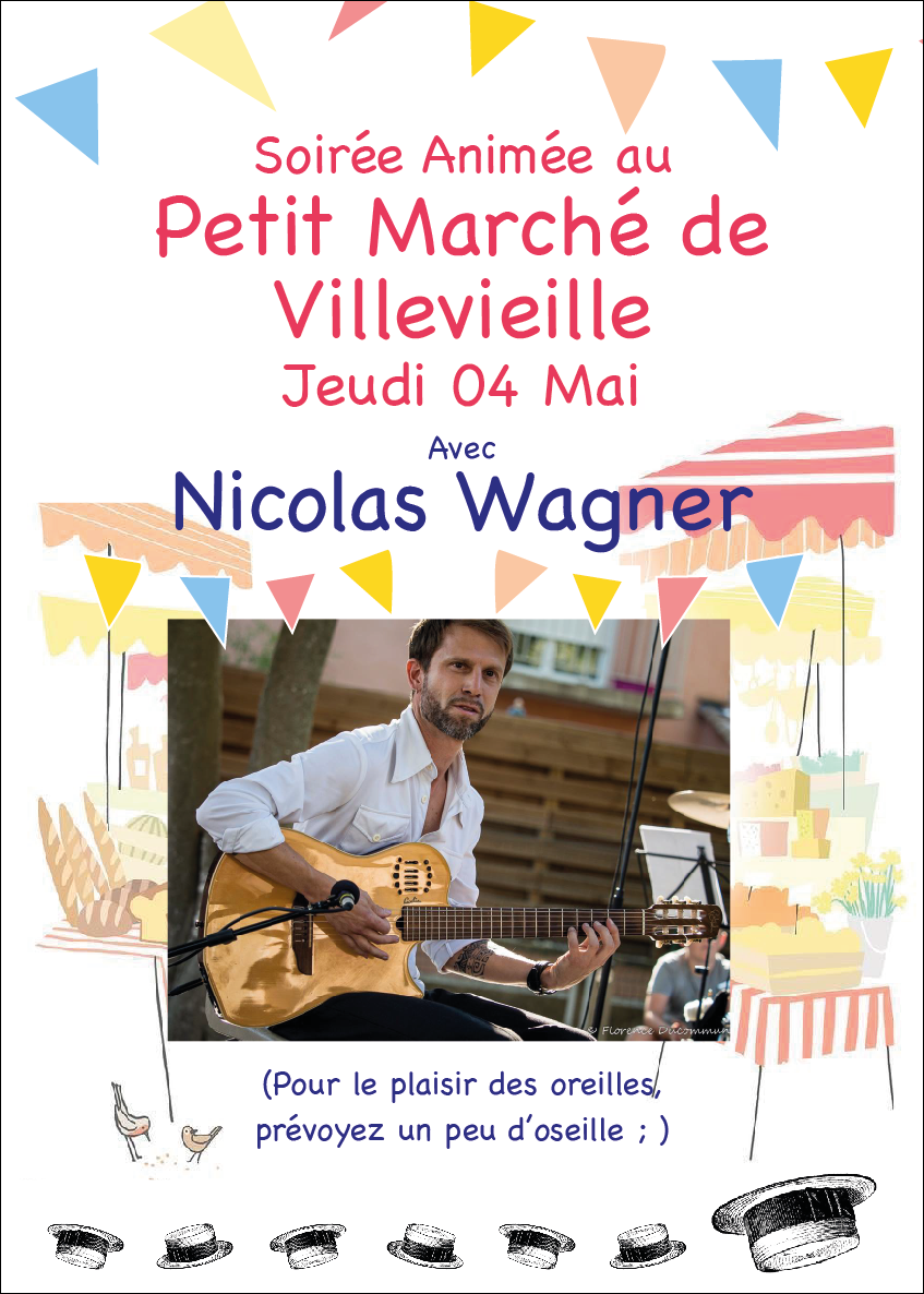 Nicolas Wagner au Petit marché